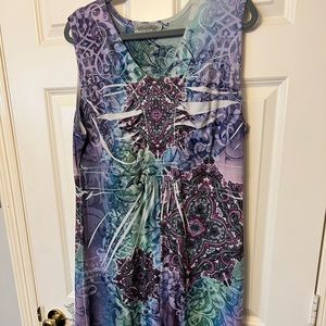 Very flattering dress from Cracker Barrel